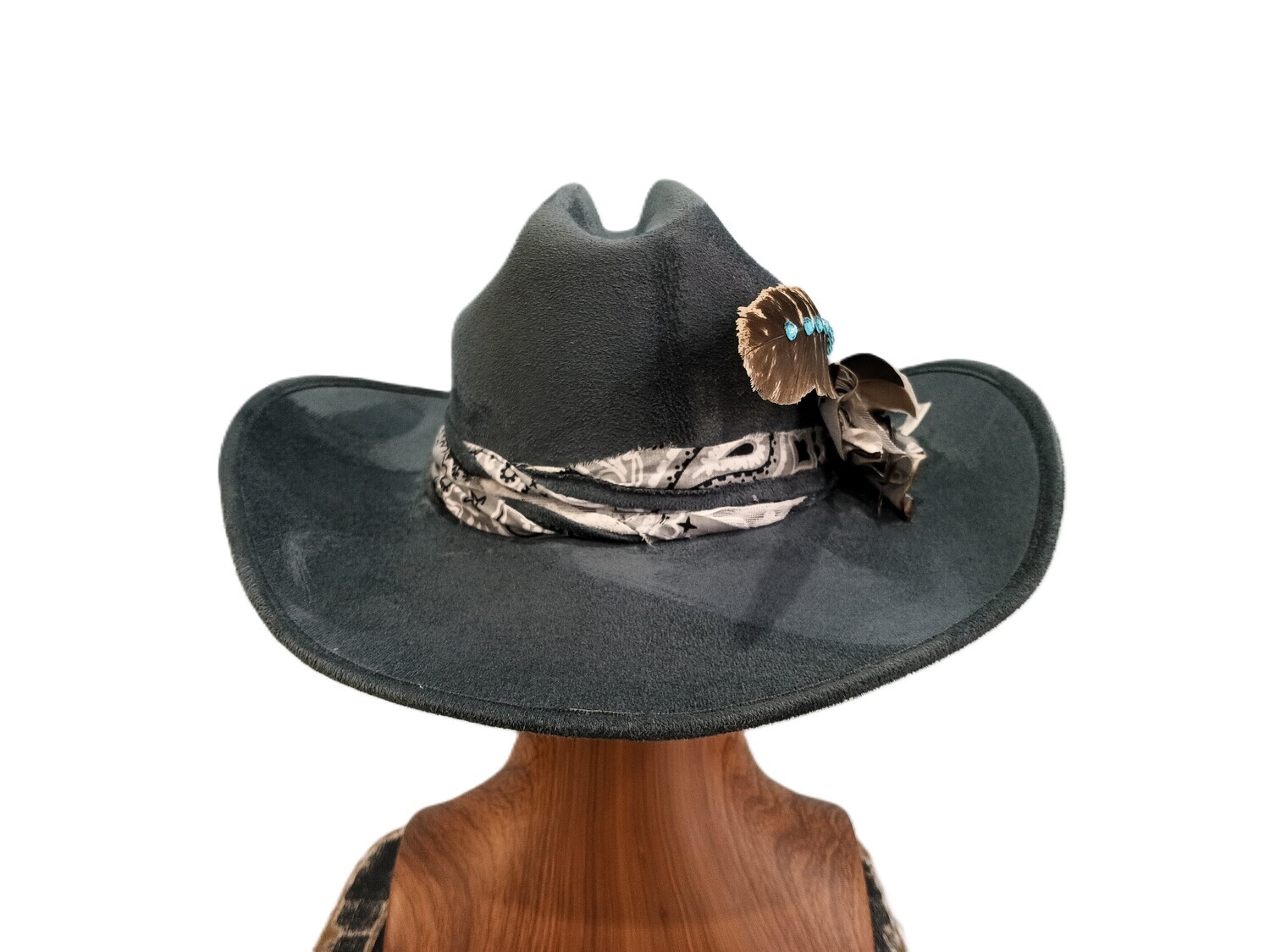 Tash Sky Blue Cowboy Hat 1