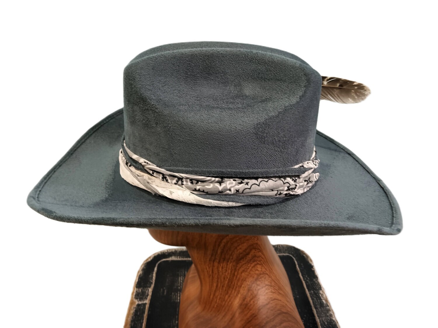 Tash Sky Blue Cowboy Hat 1