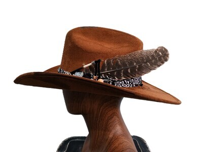 Tash Tobacco Cowboy Hat 1