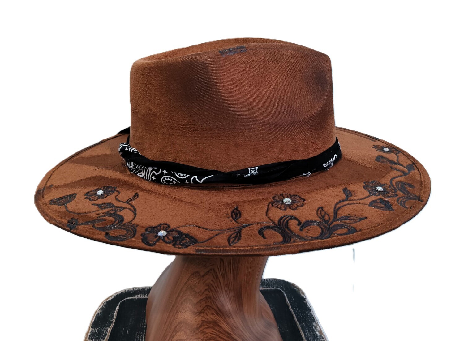Tash Camel Rancher Wdbrn/ Fthr/ Band 2 Custom