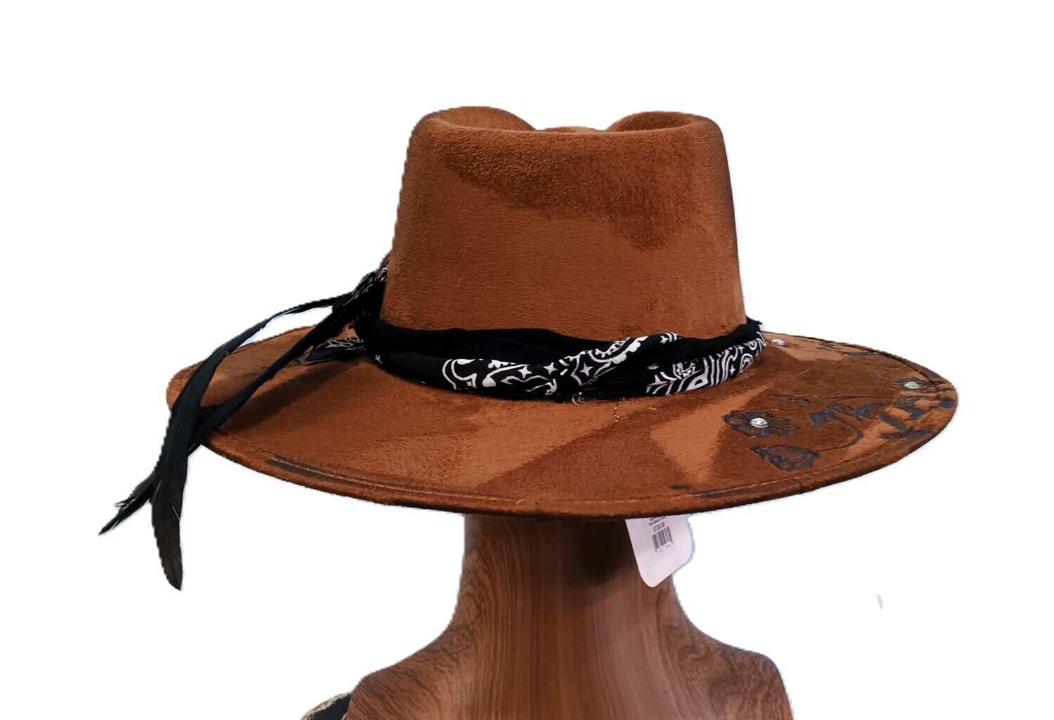 Tash Camel Rancher Wdbrn/ Fthr/ Band 2 Custom