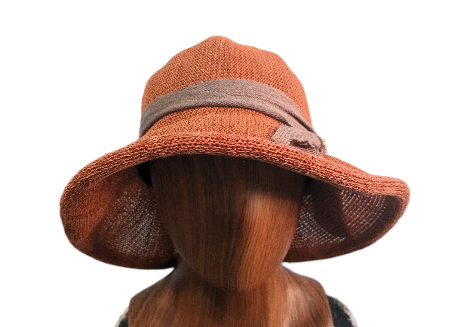 Summer Rust Gauze Cloche 1