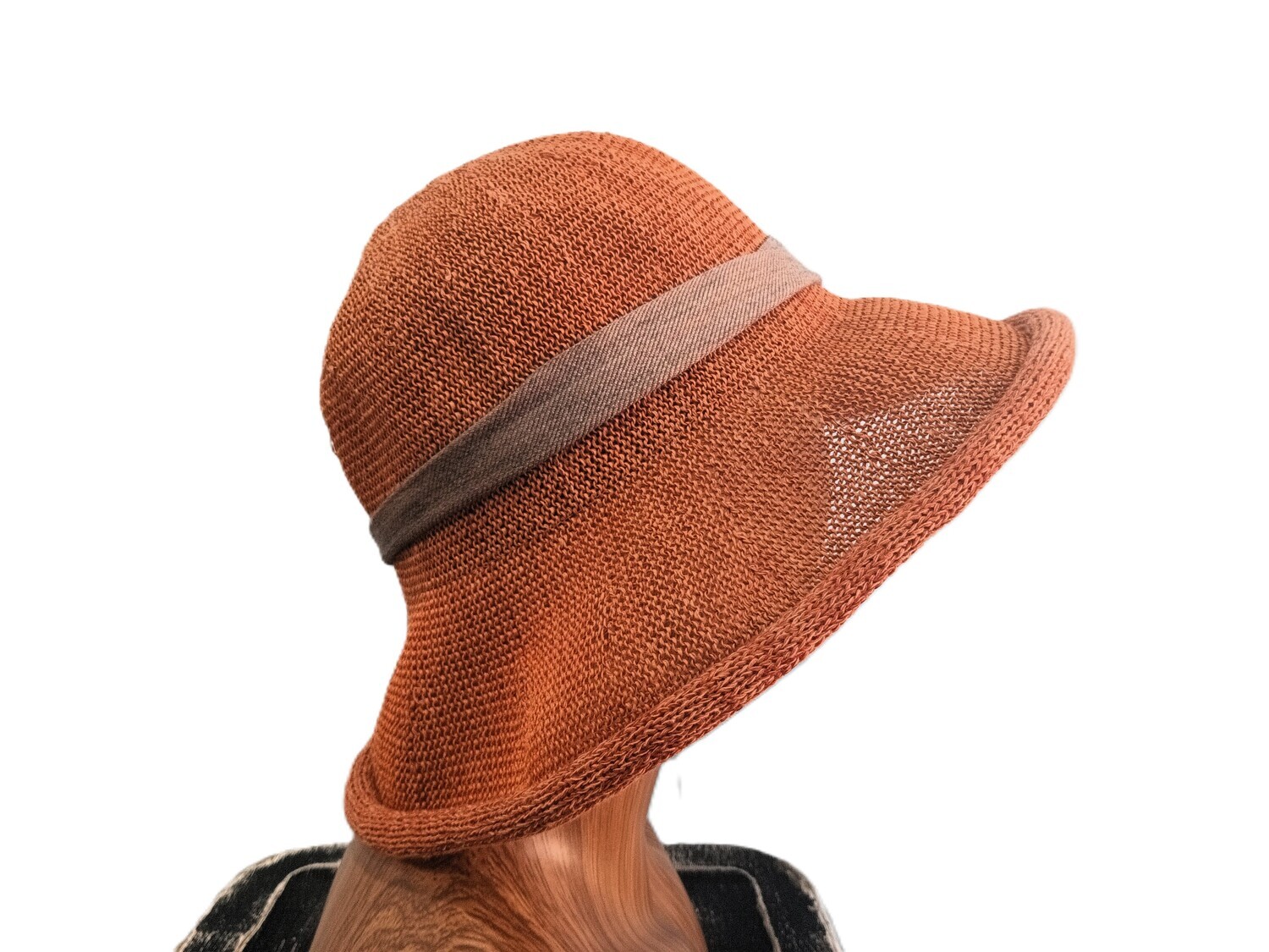 Summer Rust Gauze Cloche 1