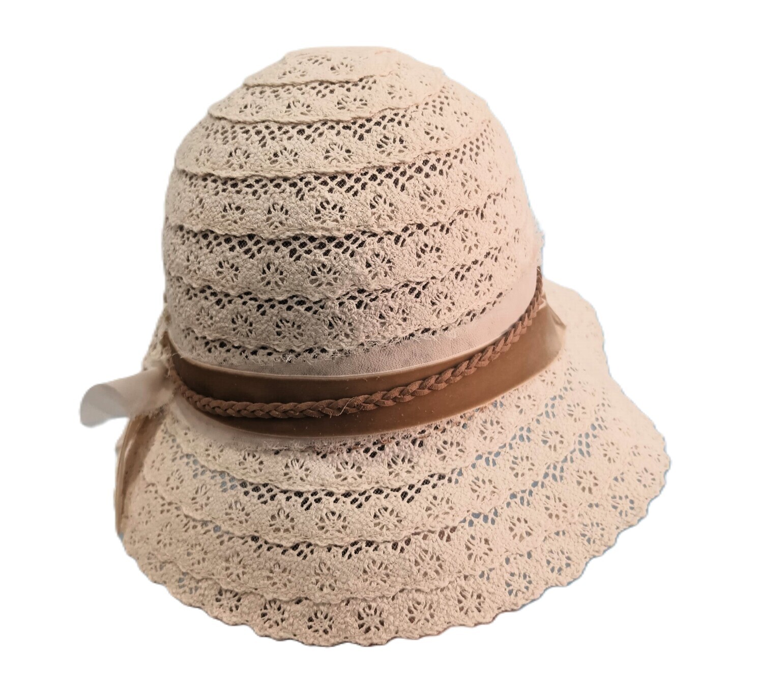 Summer Sand Lace Cloche 1
