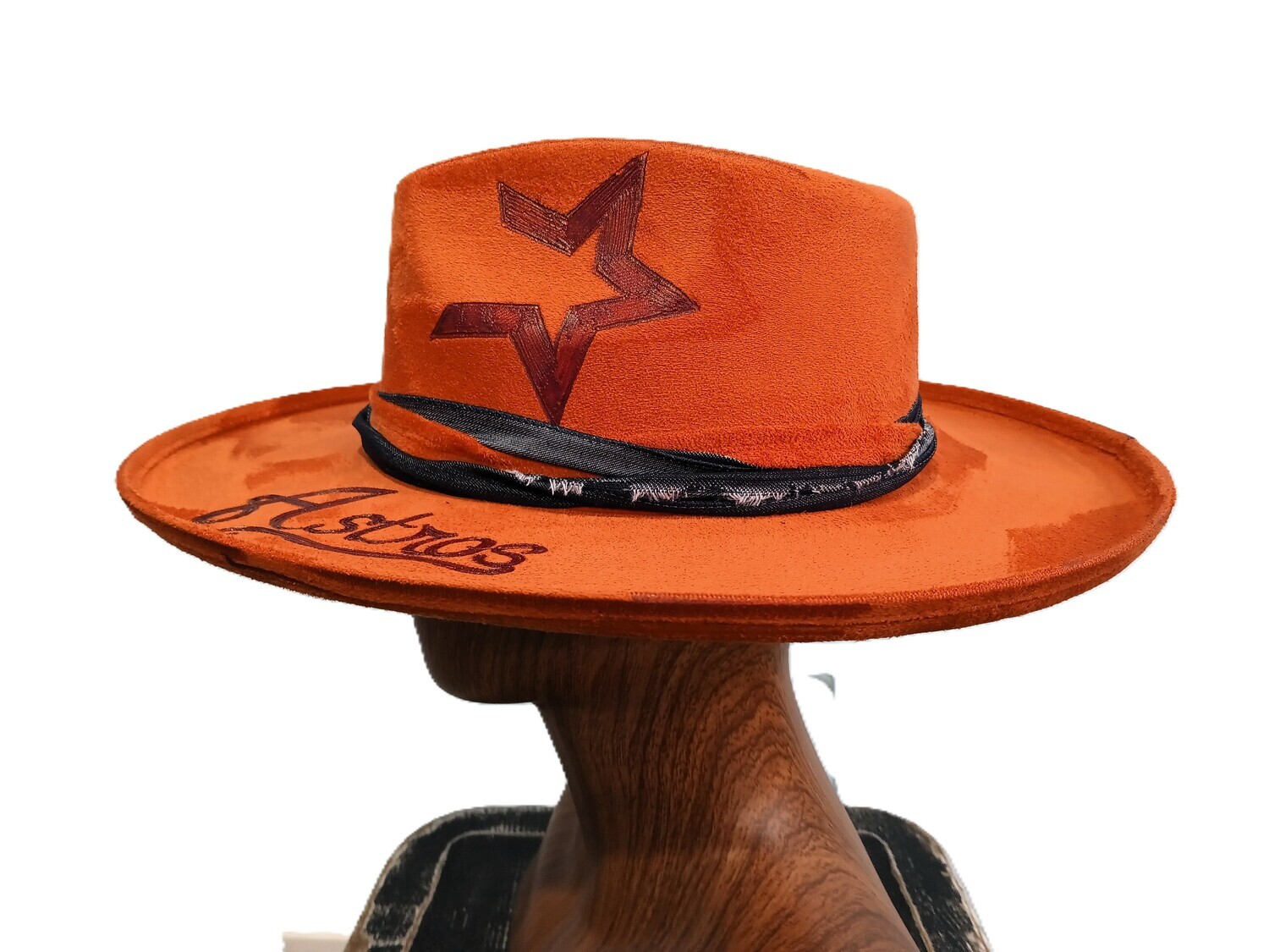 Tash Houston Baseball Rancher Orange 4