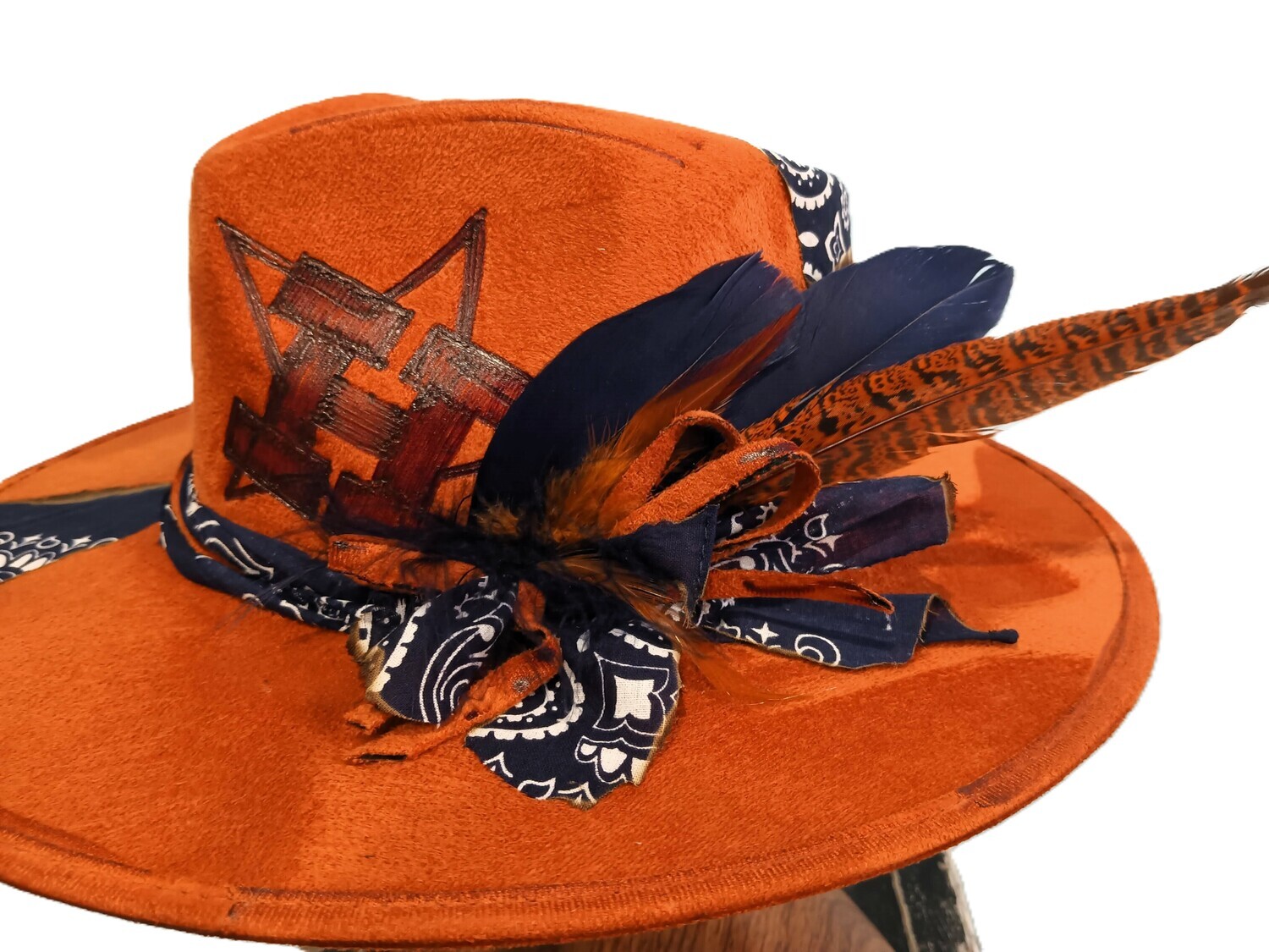 Tash Houston Baseball Rancher Orange 3