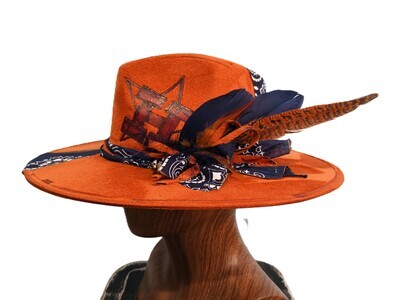Tash Houston Baseball Rancher Orange 3