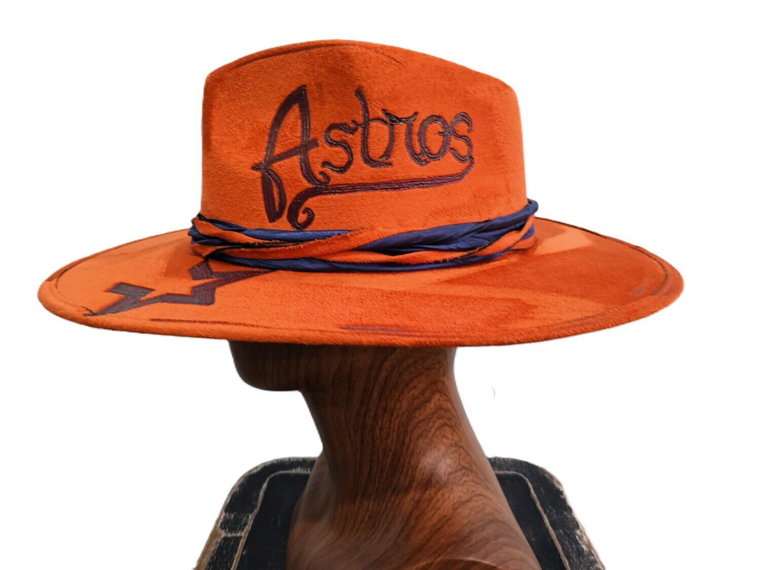Tash Houston Baseball Rancher Orange 2