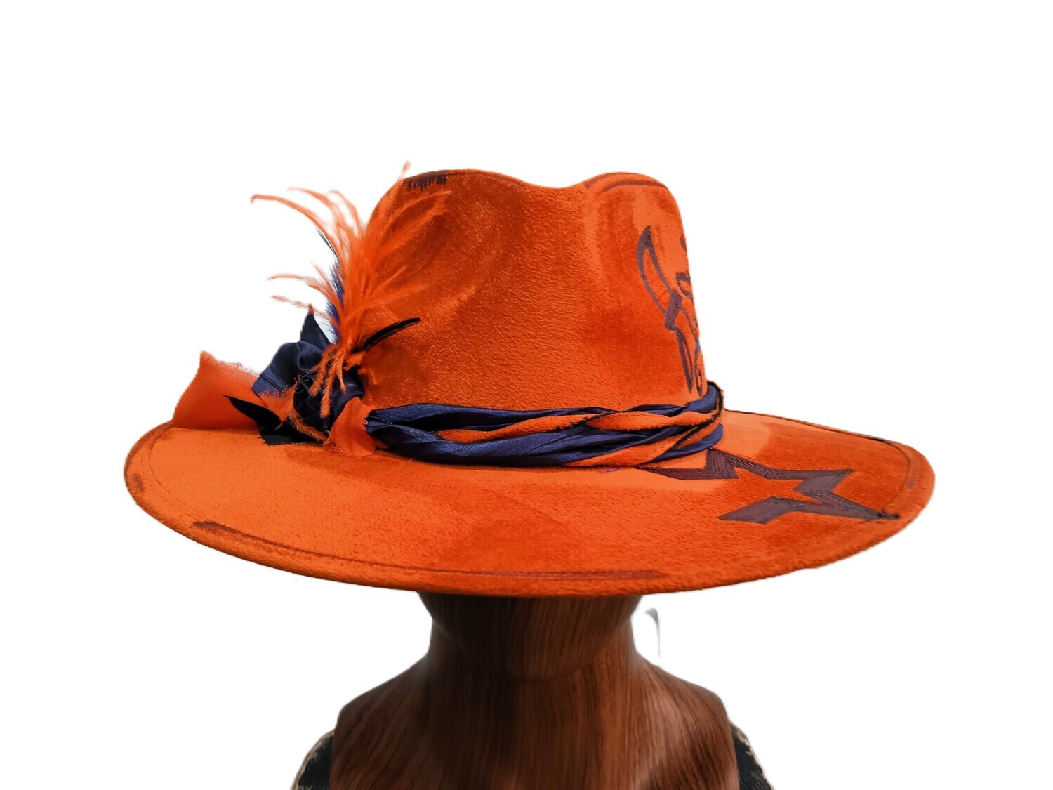 Tash Houston Baseball Rancher Orange 2