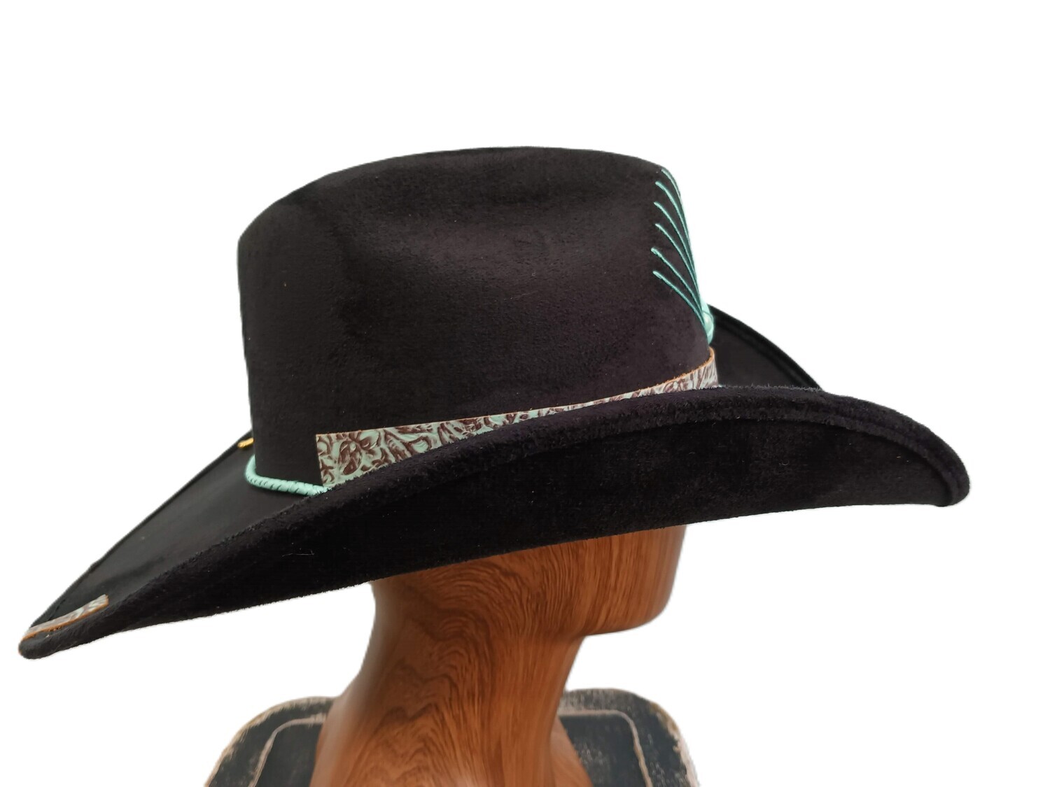 Lively Black Cowboy Hat Arizona