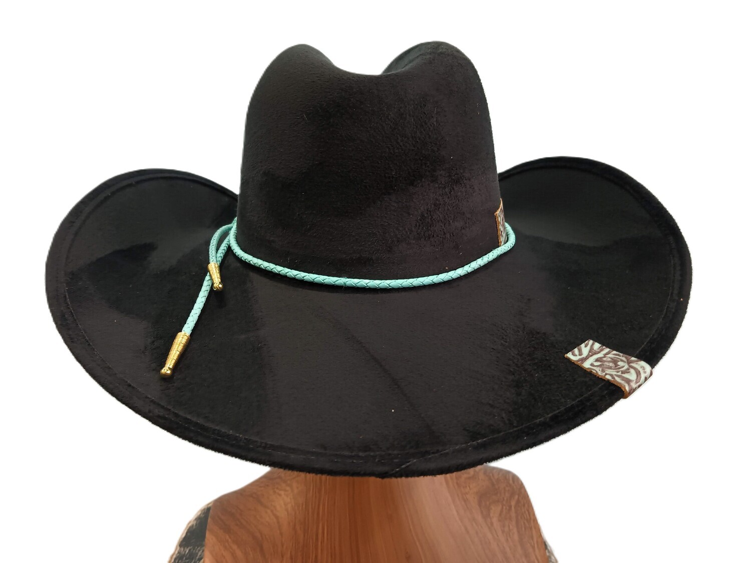 Lively Black Cowboy Hat Arizona