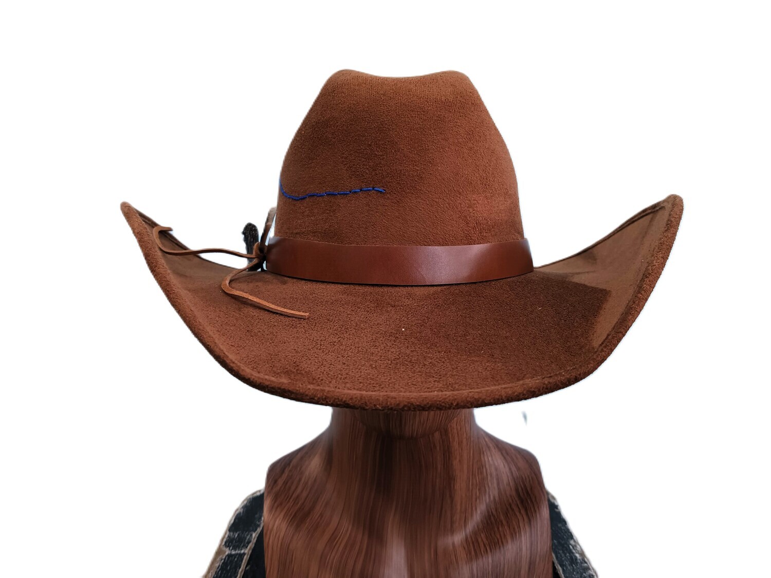 Lively Brown Cowboy Color Zip /Stones M