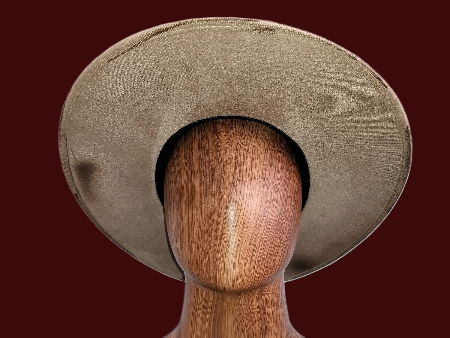 Tash Taupe Rancher Custom Wood Burned 2 S