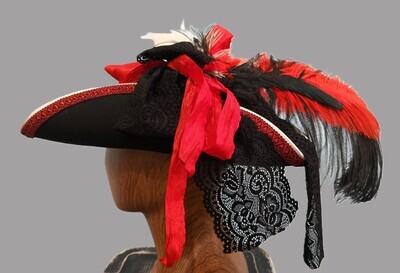 Tricorn Pirate Fascinator