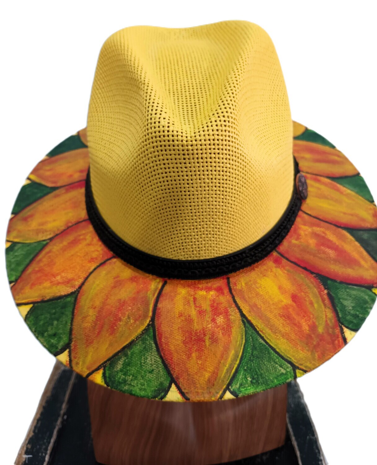 Firm Summer Straw Yellow Rancher Painted 1