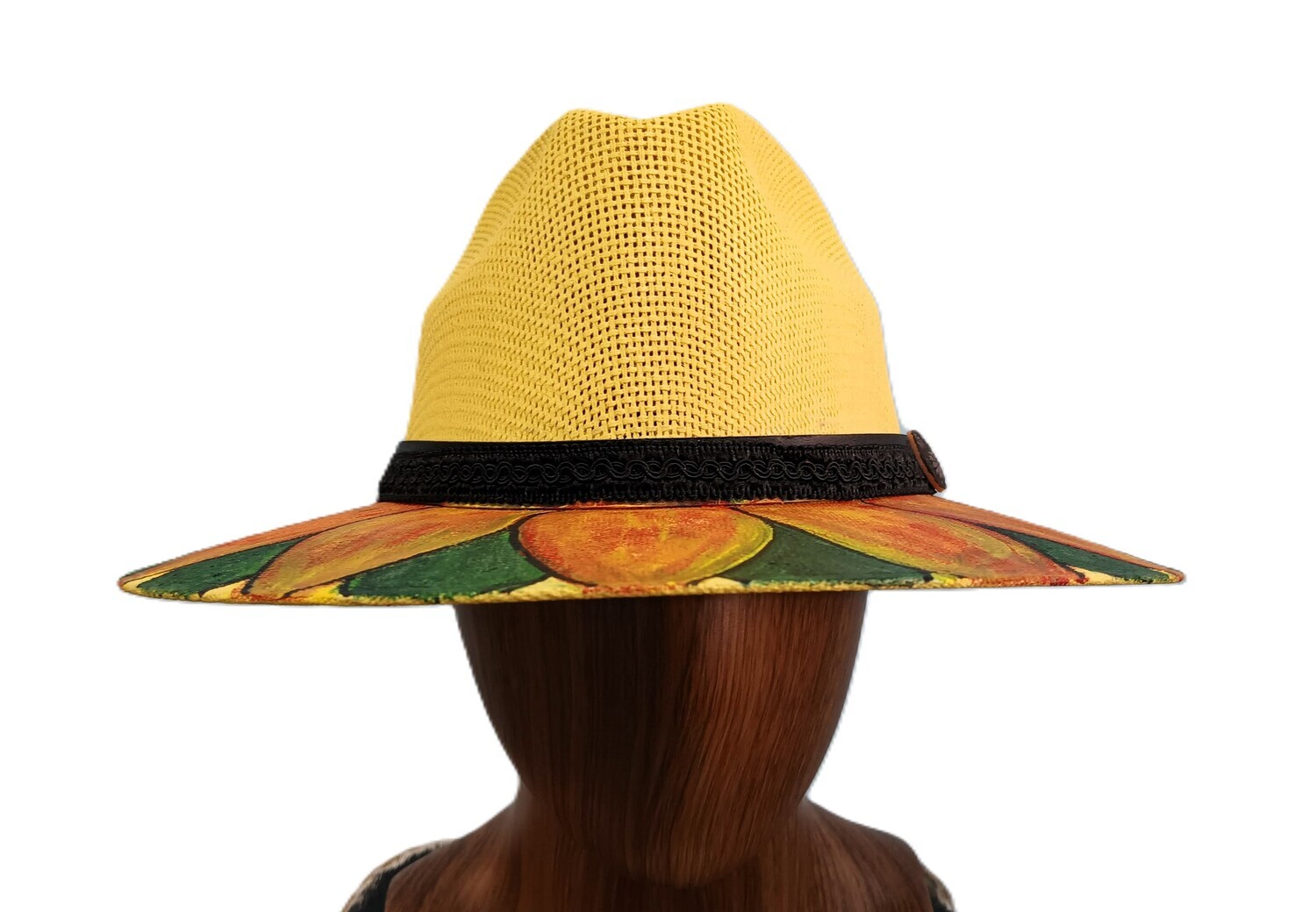 Firm Summer Straw Yellow Rancher Painted 1