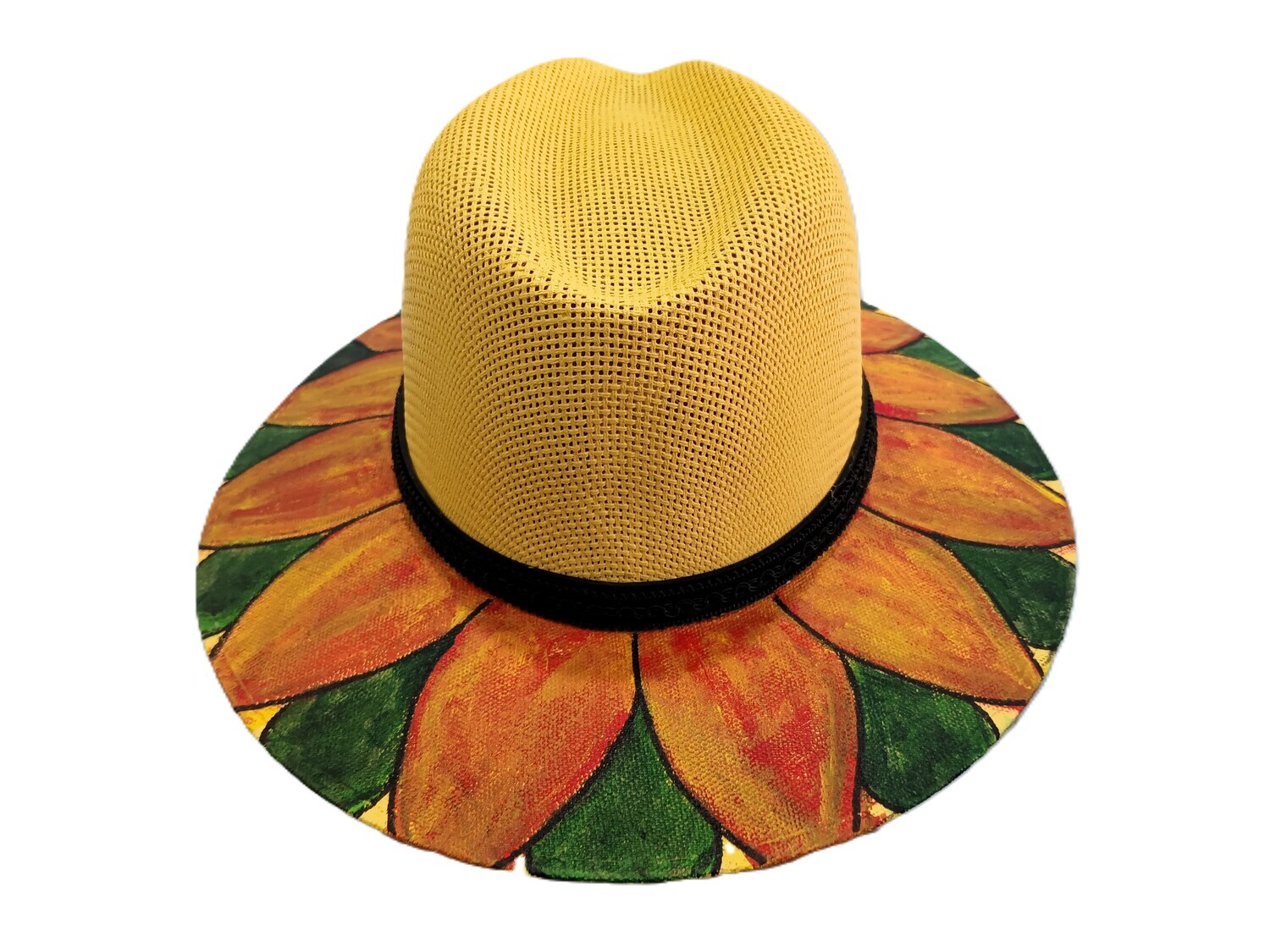 Firm Summer Straw Yellow Rancher Painted 1