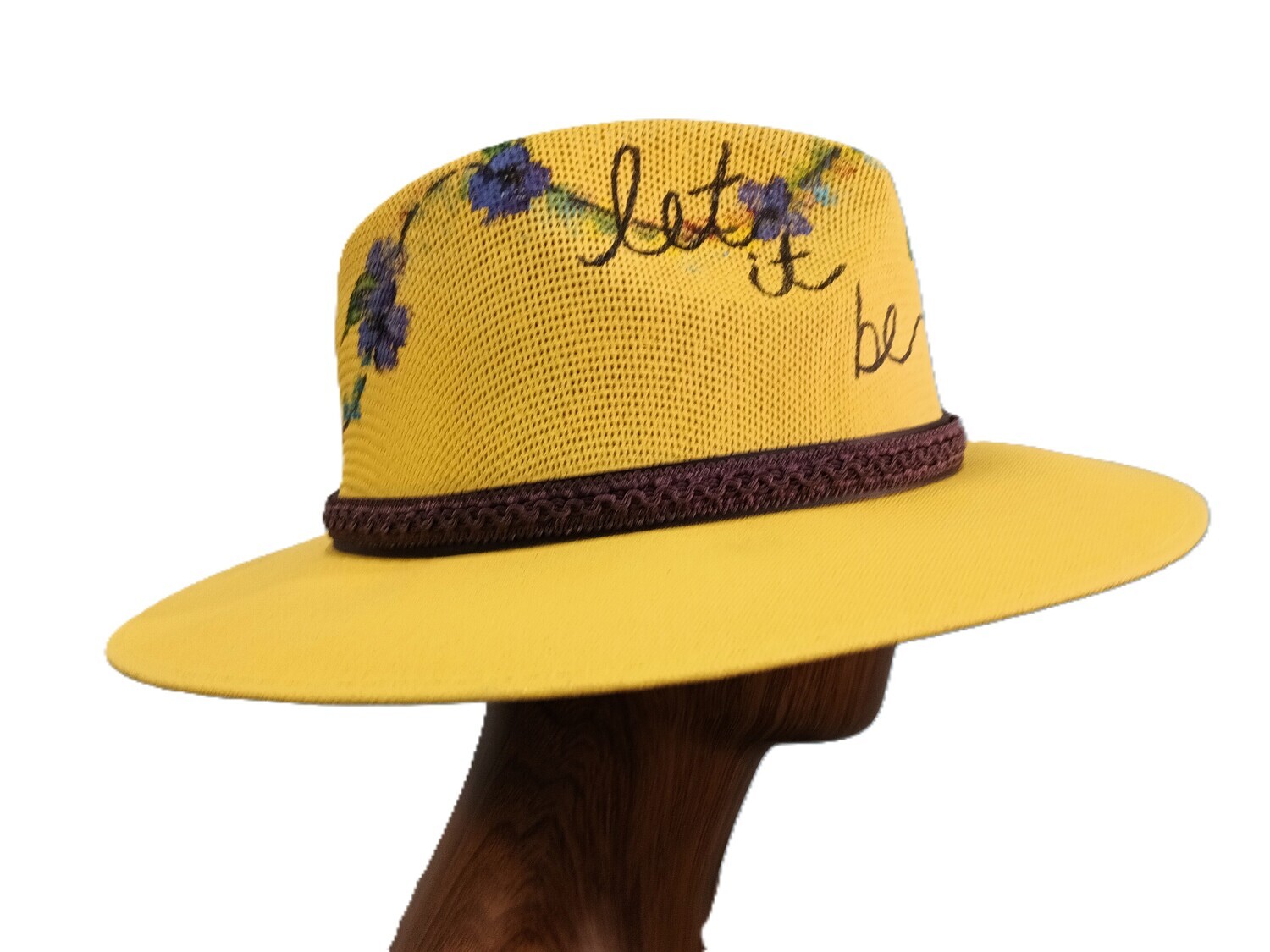 Firm Summer Straw Yellow Rancher Painted 2