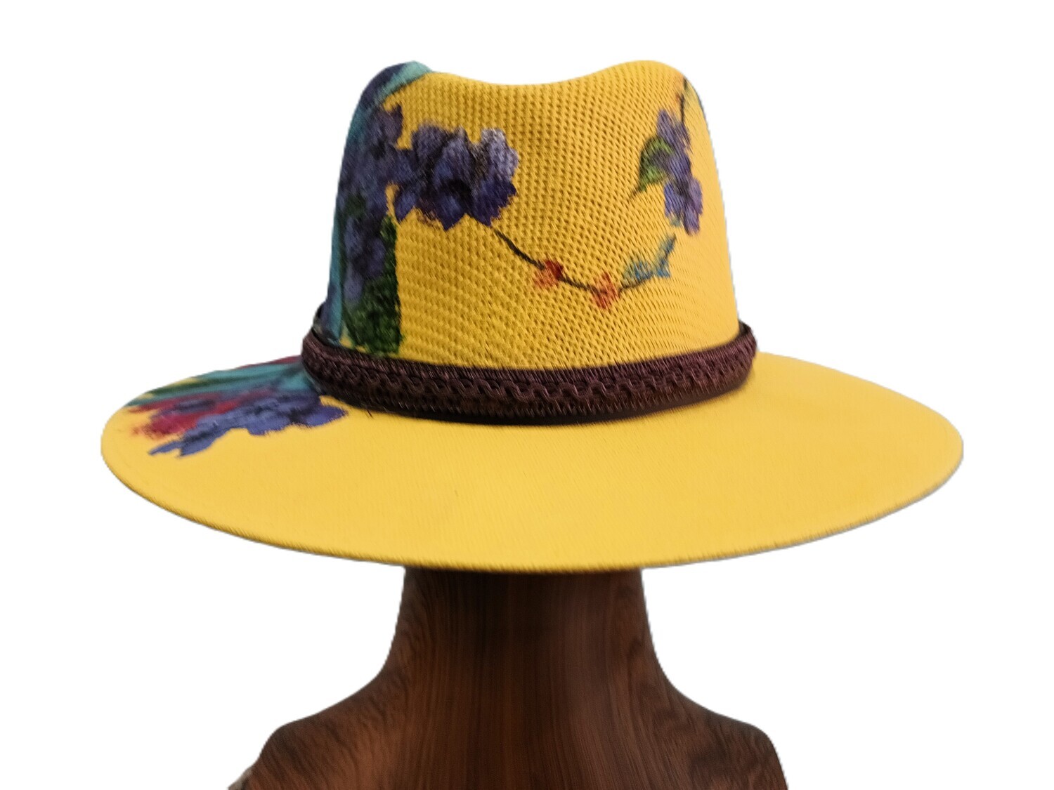 Firm Summer Straw Yellow Rancher Painted 2