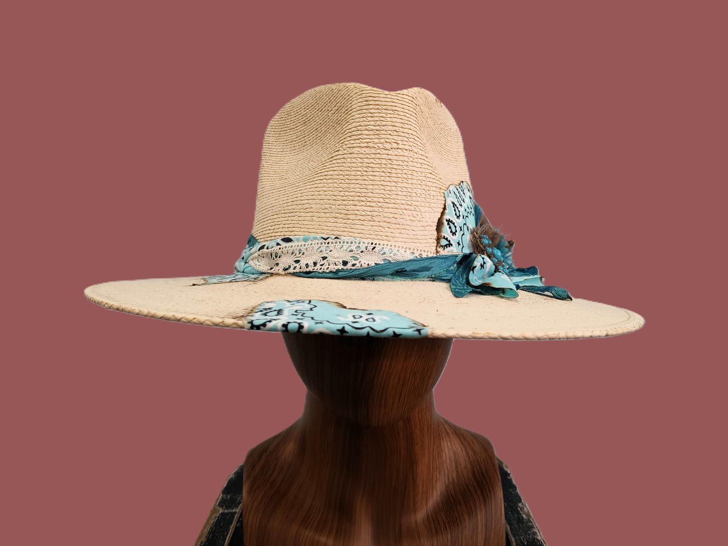 Tash Straw Rancher Custom 2 M 57