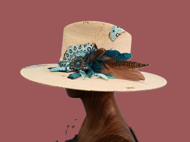 Tash Straw Rancher Custom 2 M 57