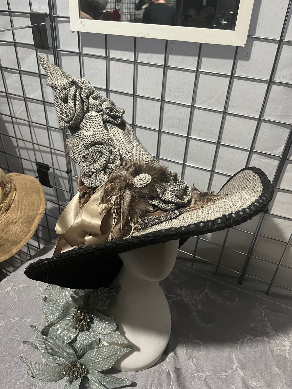 Tweed Witch Hat