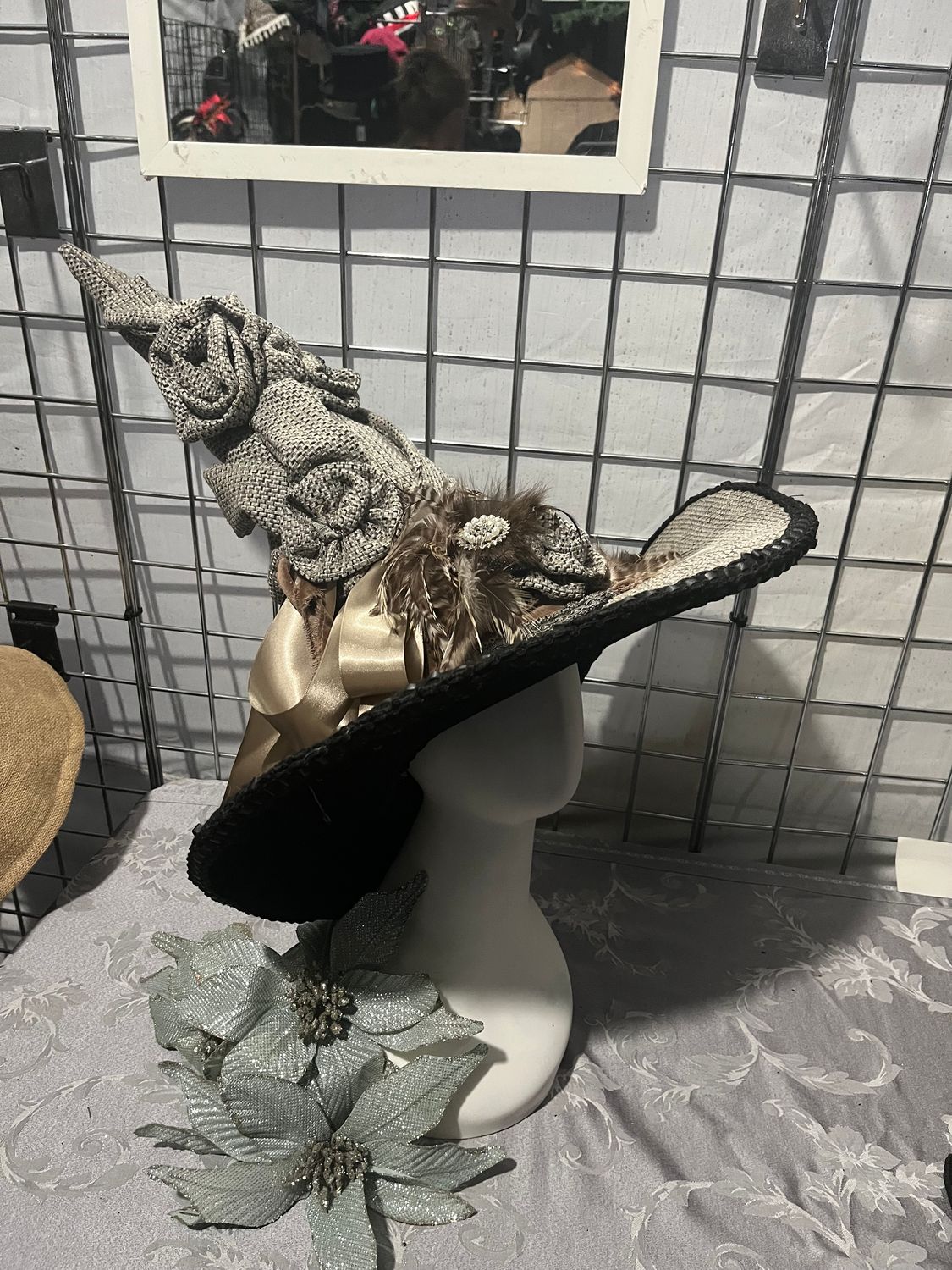 Tweed Witch Hat