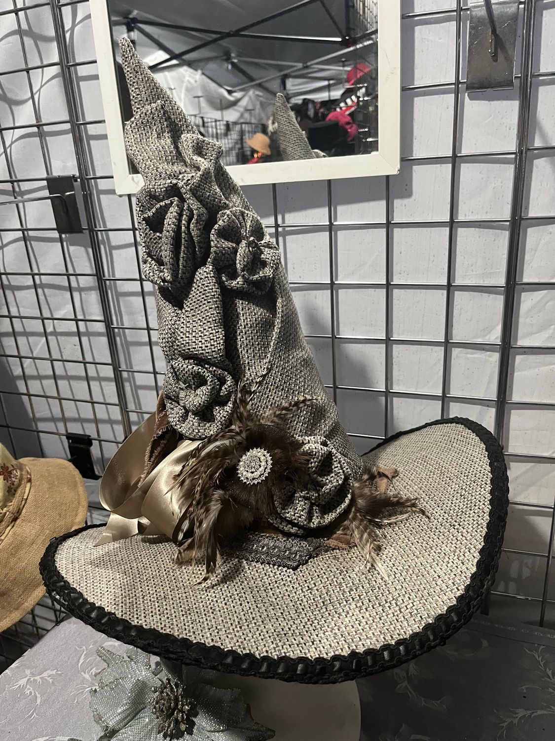 Tweed Witch Hat