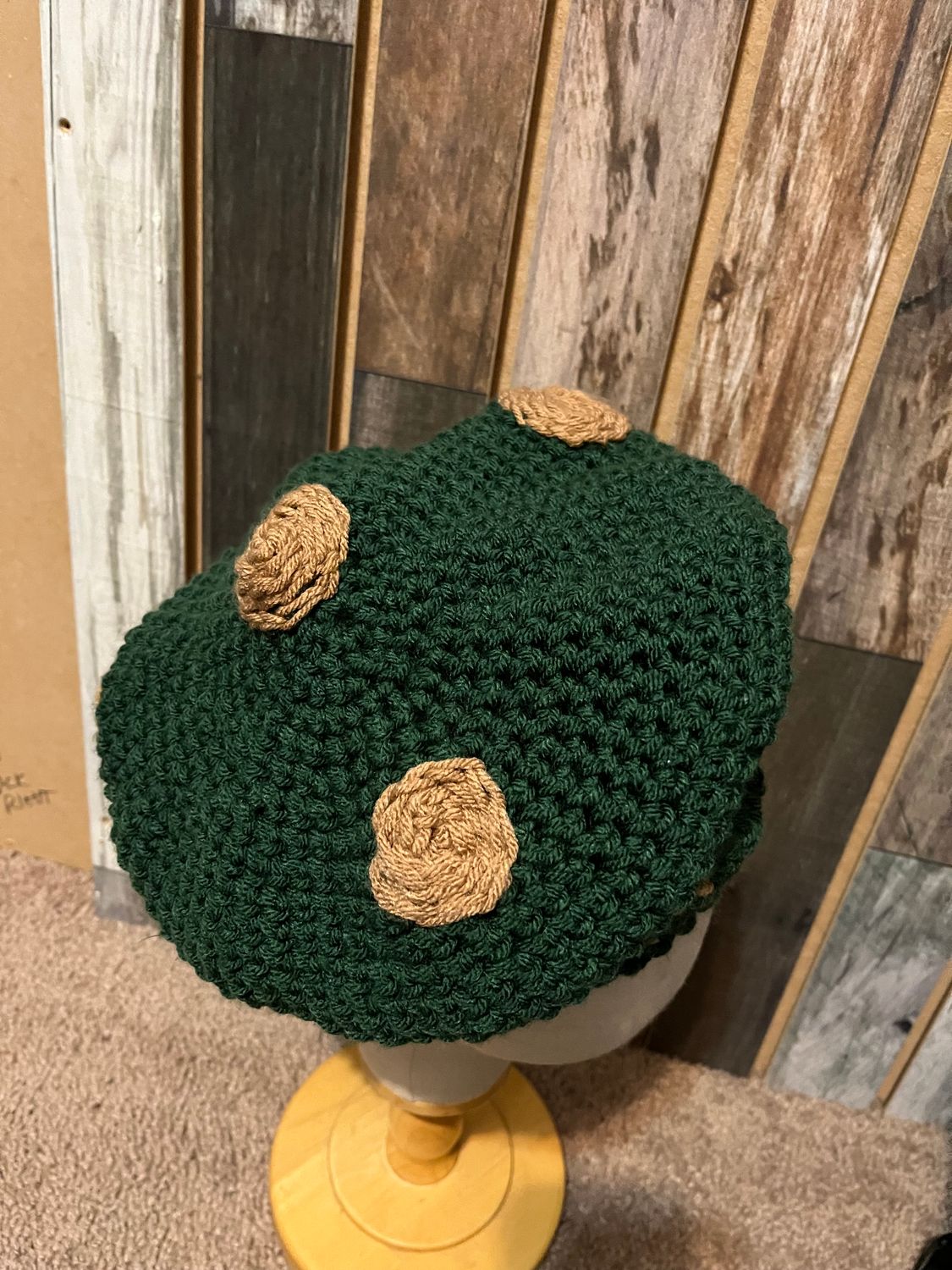 Crochet Mushroom Headband