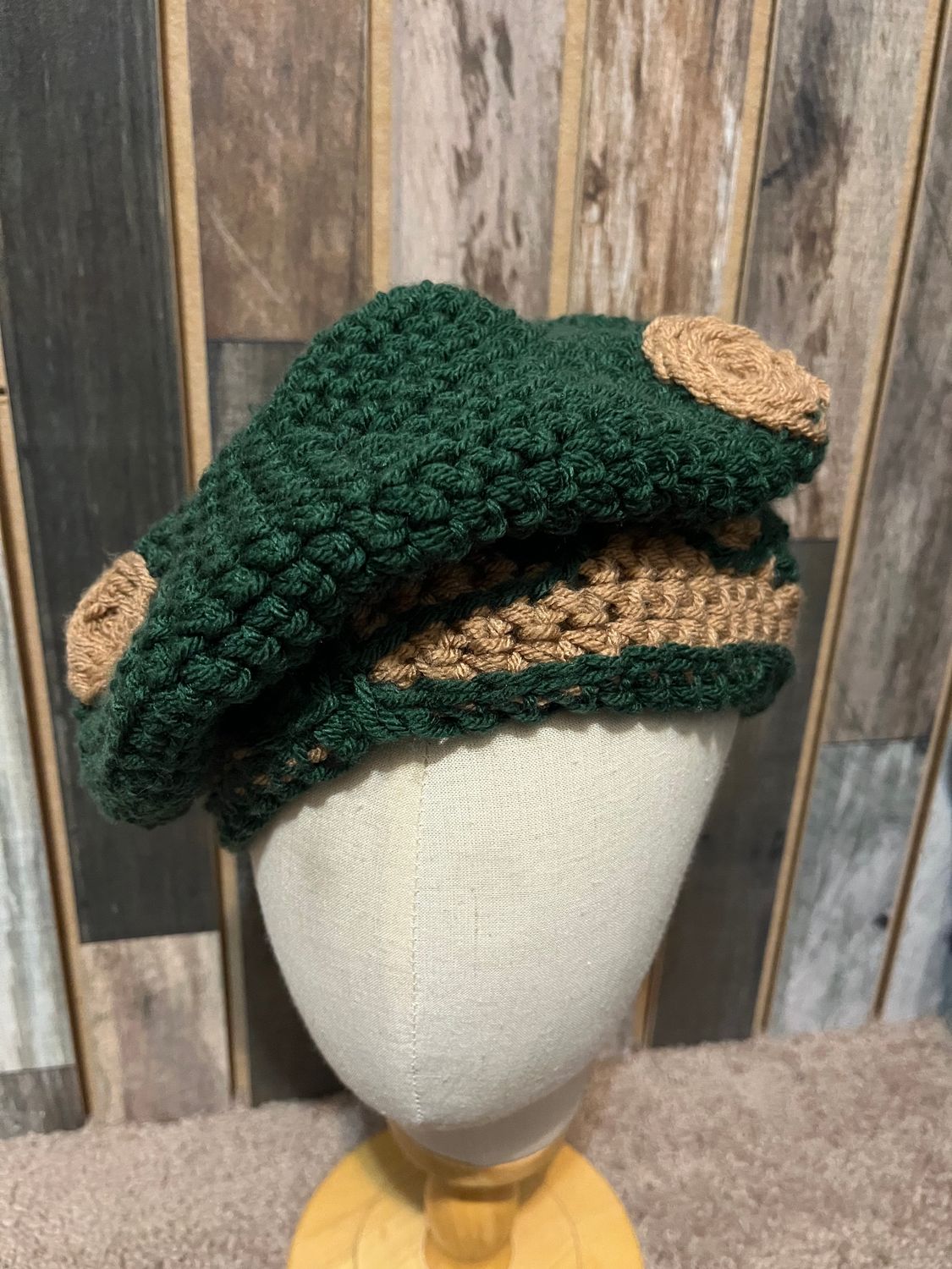 Crochet Mushroom Headband