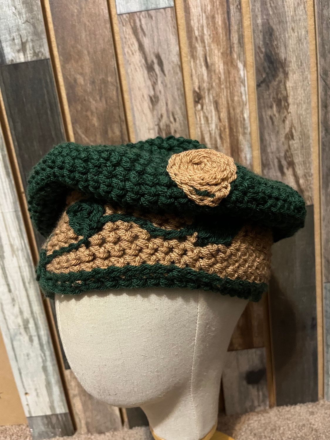 Crochet Mushroom Headband