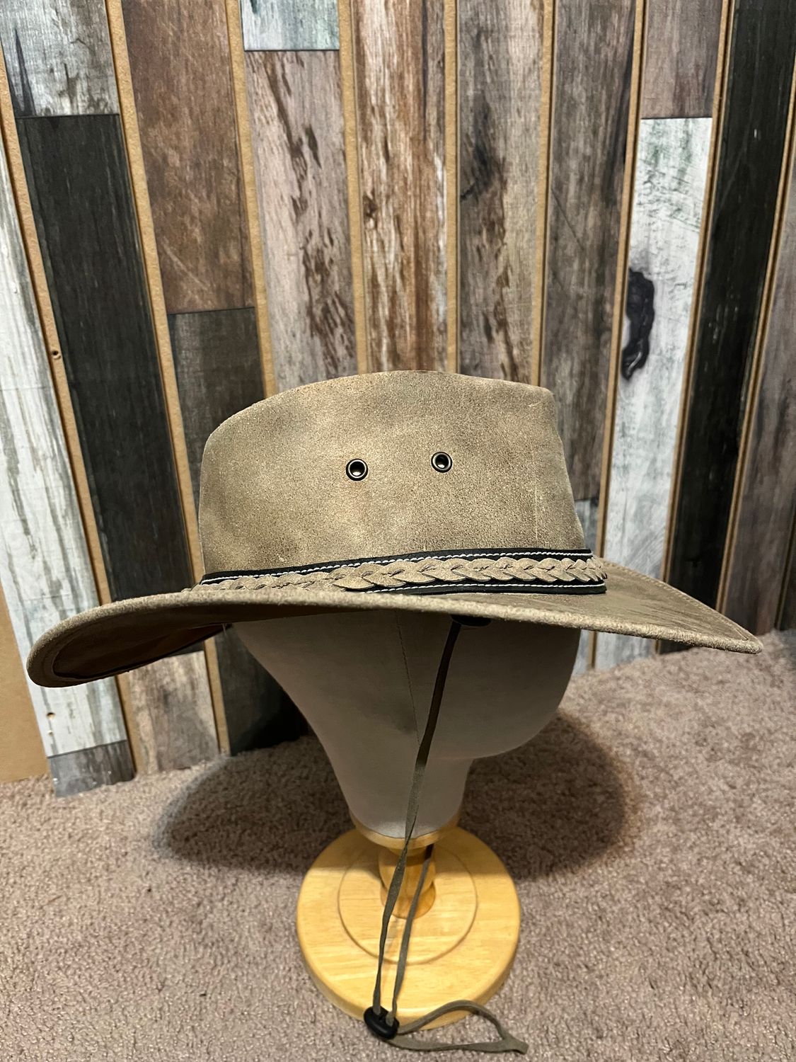 Kenny K Outback Brown/black Leather XL