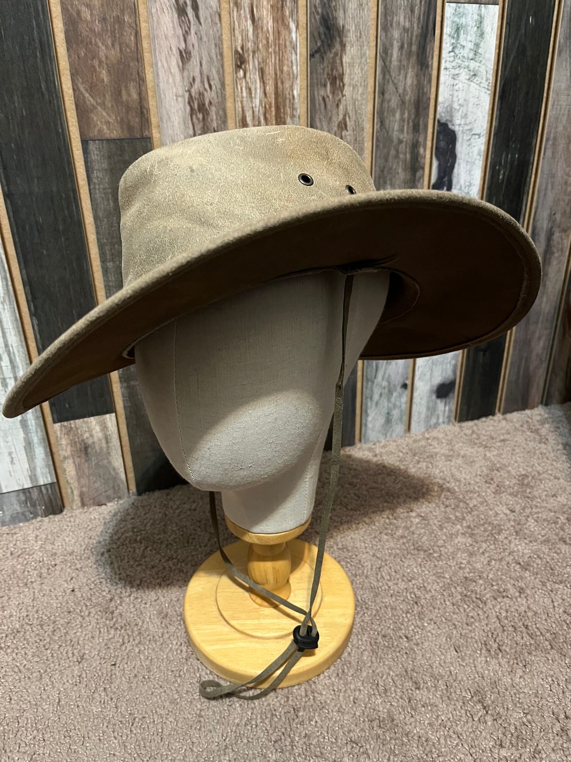 Kenny K Outback Brown/black Leather XL