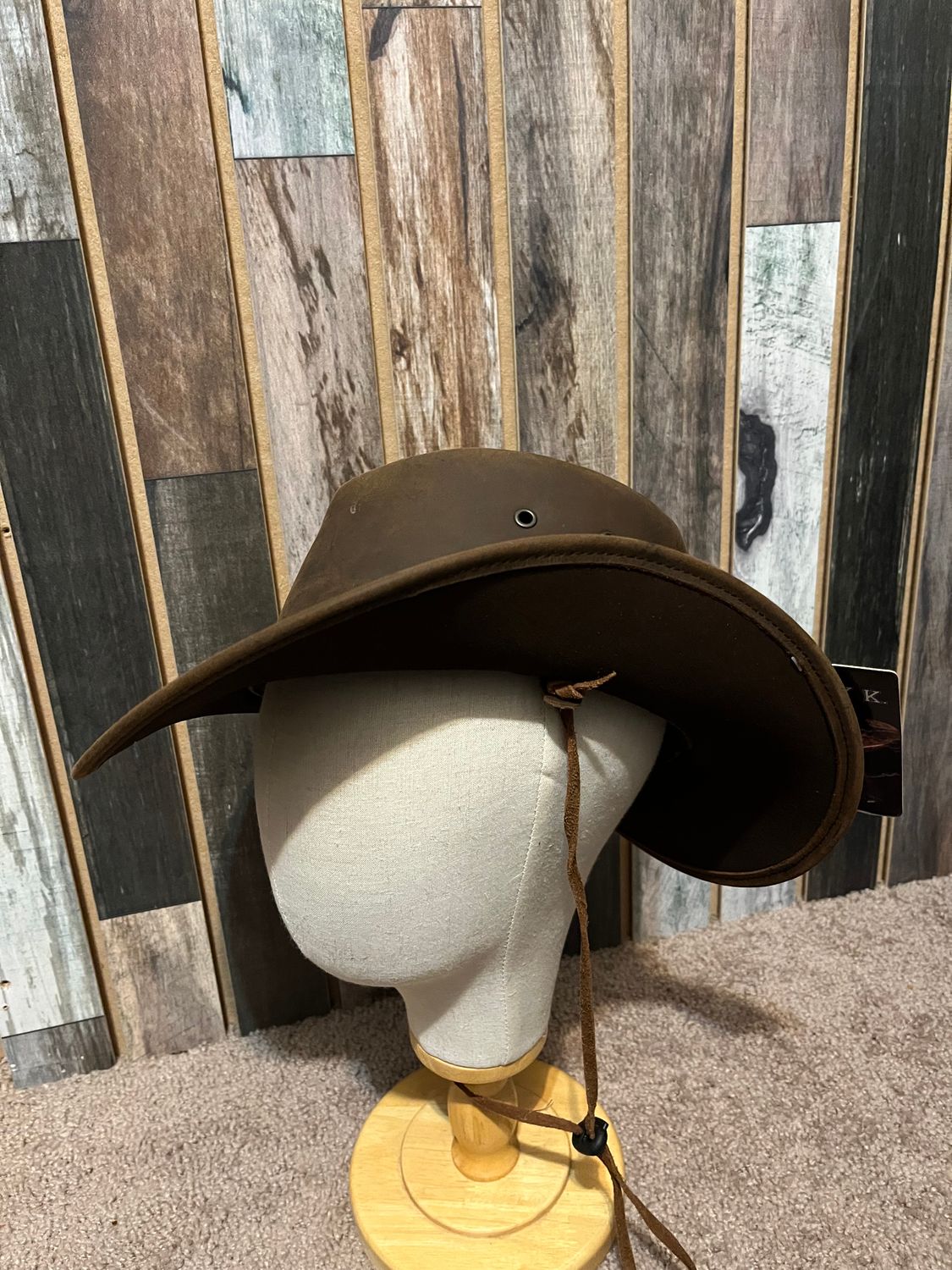 Kenny K Outback Brown Leather Medium
