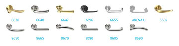 *DOOR HANDLE -STAINLESS STEEL