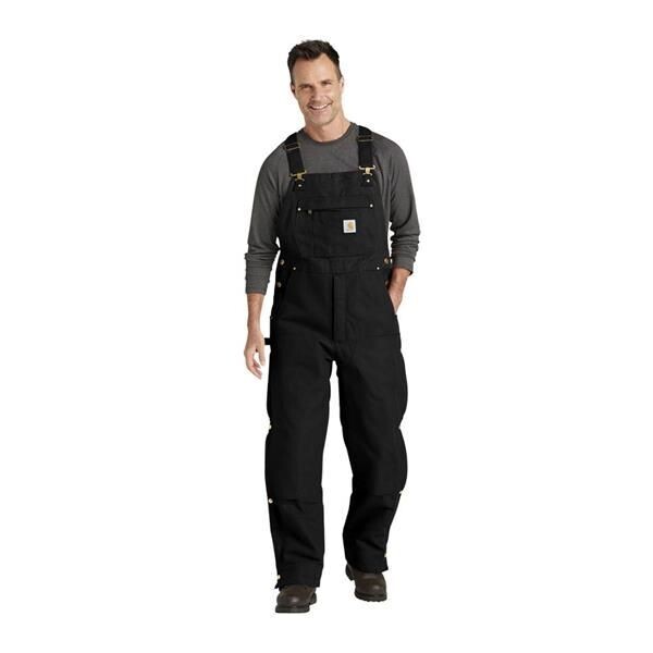 Carhartt Firm Duck Insulated Bib Overalls