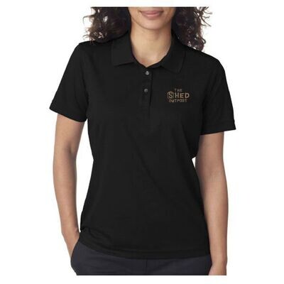 UltraClub Ladies Cool and Dry Mesh Pique Polo Shirt
