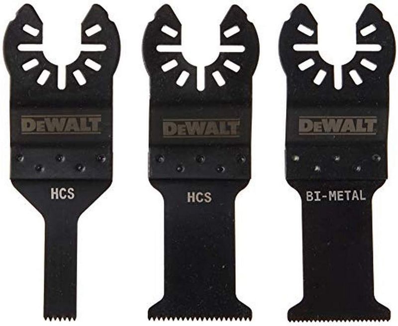 DWA4215 DEWALT Multi-Tool Oscillating Blade Pack (3-Piece)