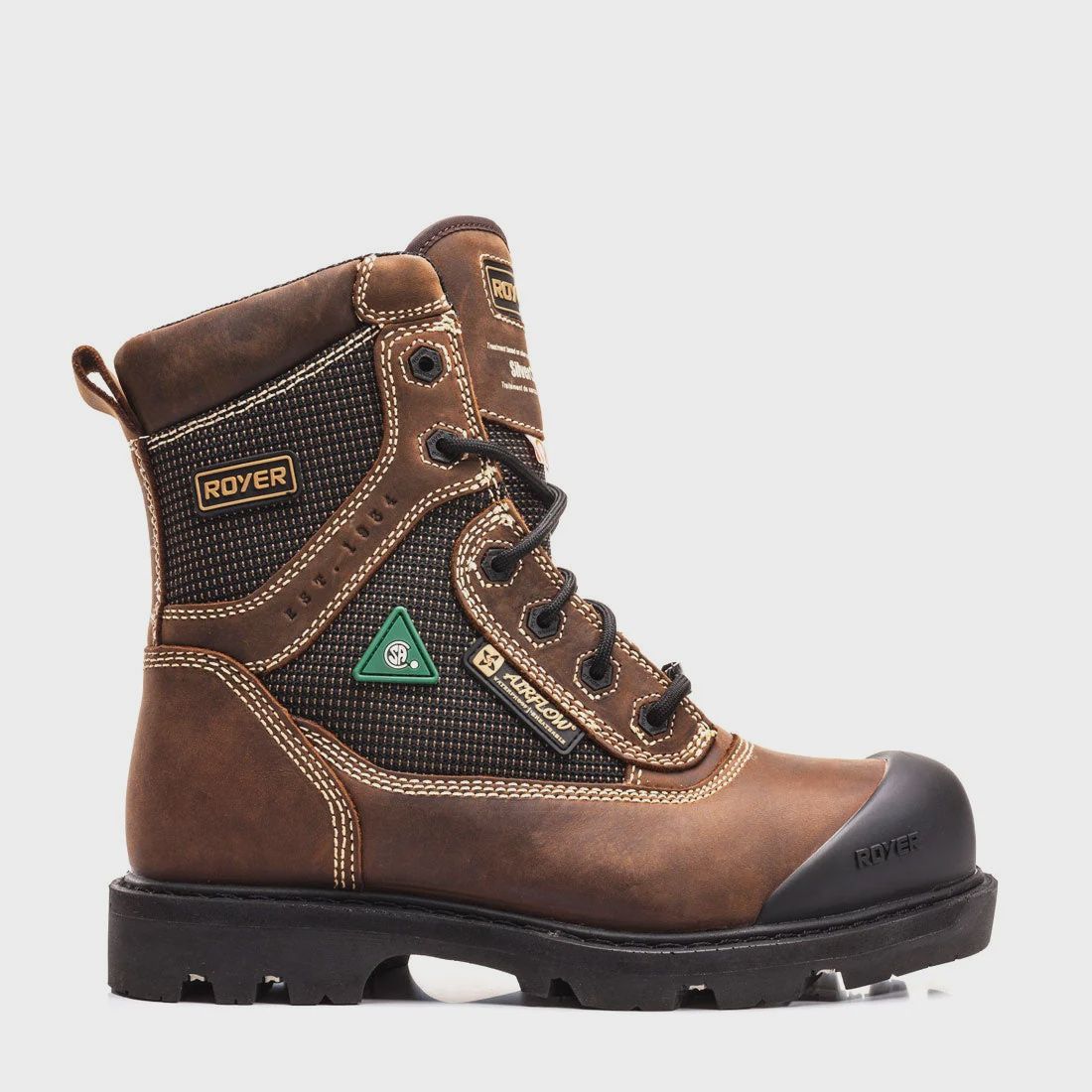 8620FLX8 Royer 8&quot; Metal-Free Work boot 8