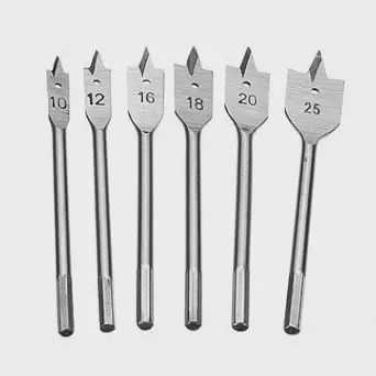 711132 6PC Drill Bits Wood Boring 6in Set