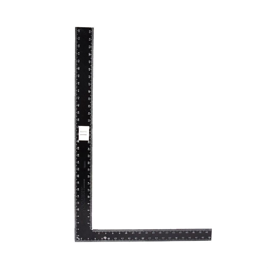 120986 Carpenters Square 16in X24in Alum. Black