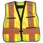 Safety Vest 5-point Tear-Away Hi-Vis Yellow