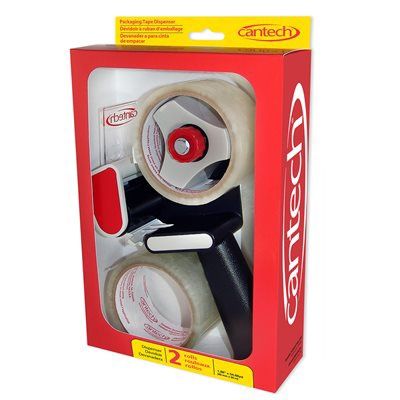 534200 Packing Tape Dispenser w/2 Rolls