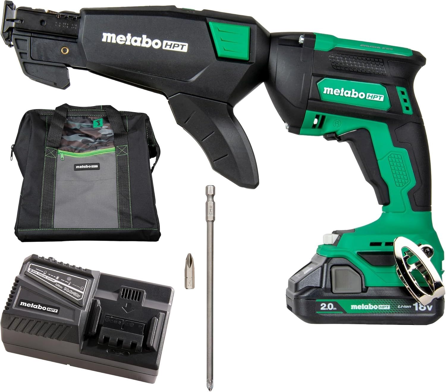 W18DAQB 18V Multi-Volt Cordless Drywall Screw Gun Kit + Free Router