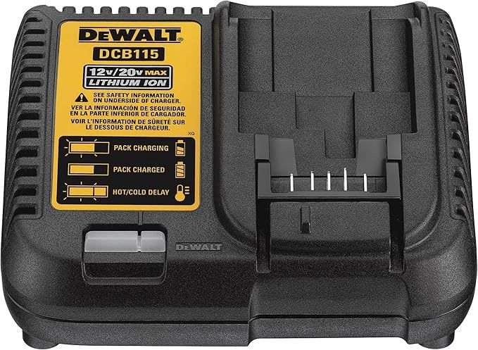 Dcb115 12V/20V MAX* Lithium Ion Battery Charger