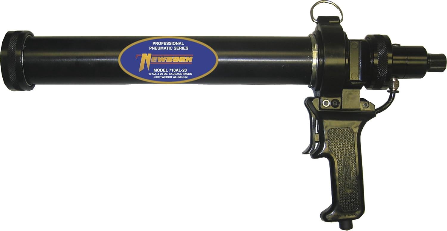 710AL-20 Newborn 10 oz. /20 oz. Sausage. Lightweight Aluminum Barrel. True Air Regulator
