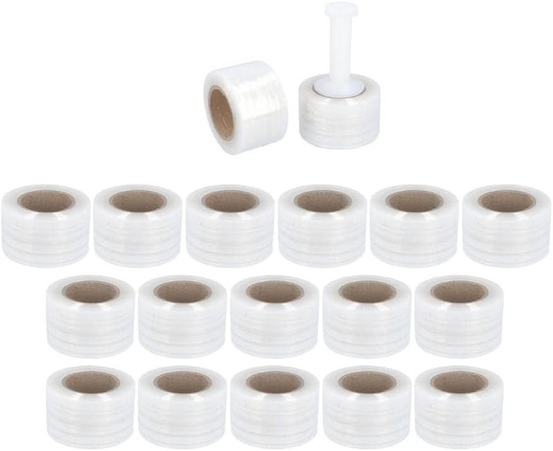169991 Stretch Wrap / Banding Film 3inX1500ftX75Gauge with handle