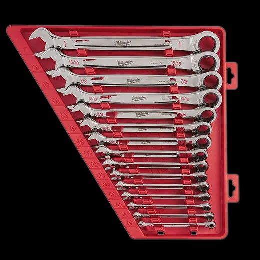 48-22-9416 15PC RATCHET COMBO WRENCH-SAE
