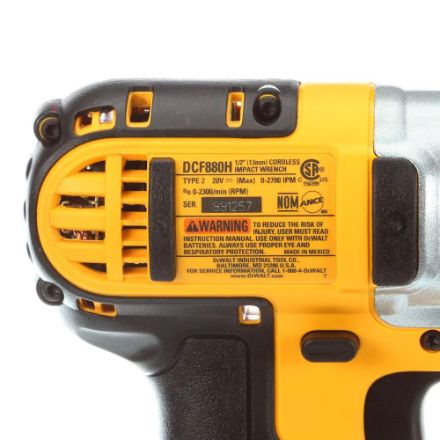 DEW-DCF880B DeWalt 20V MAX 1/2" Impact Wrench