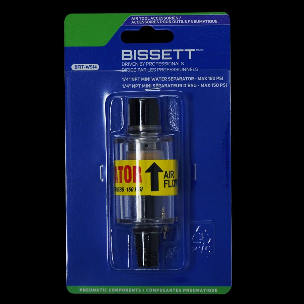 BAF-WS14 1/47&quot; NPT MINI WATER SEPERATOR